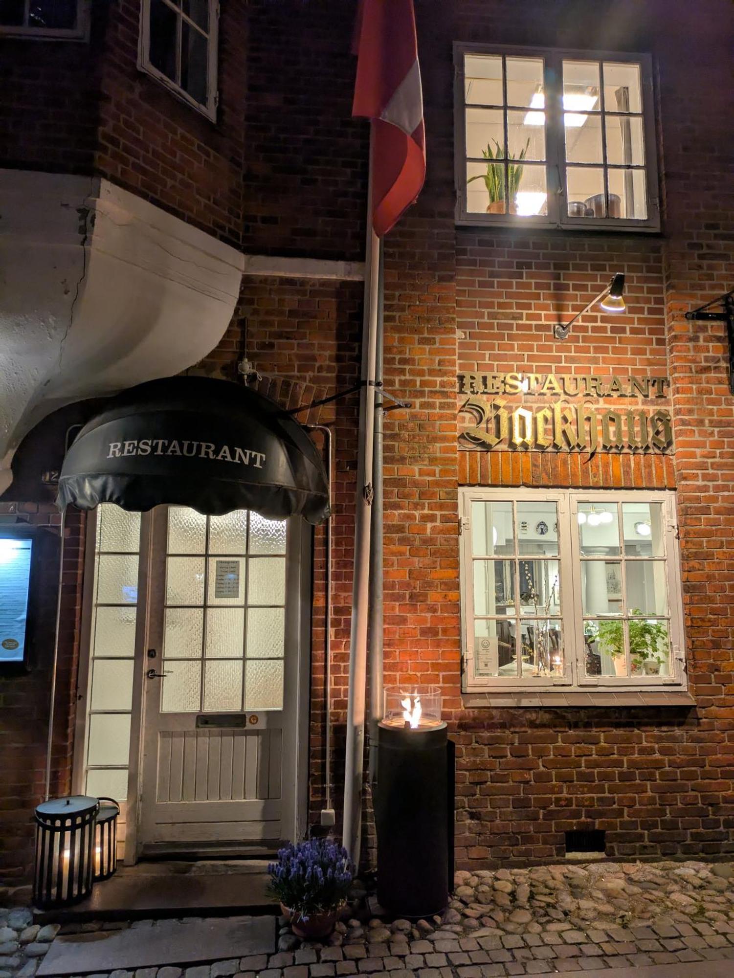 Restaurant Backhaus Hotell Ribe Exteriör bild